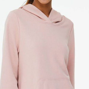 Rose Pullover Hoody Sweatshirt, 3/4 Bell Sleeve
